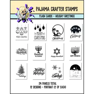 Holiday Greetings Flashcards