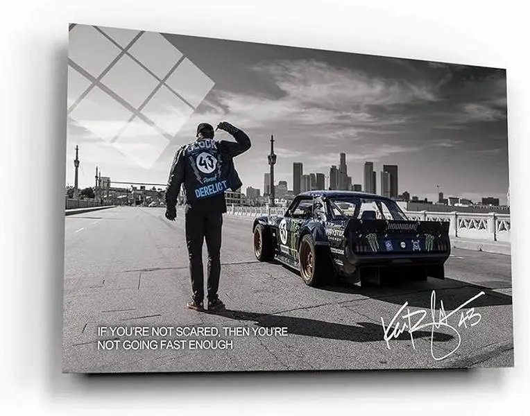 UnFramed, Ken Block Poster, Ken Block Quote