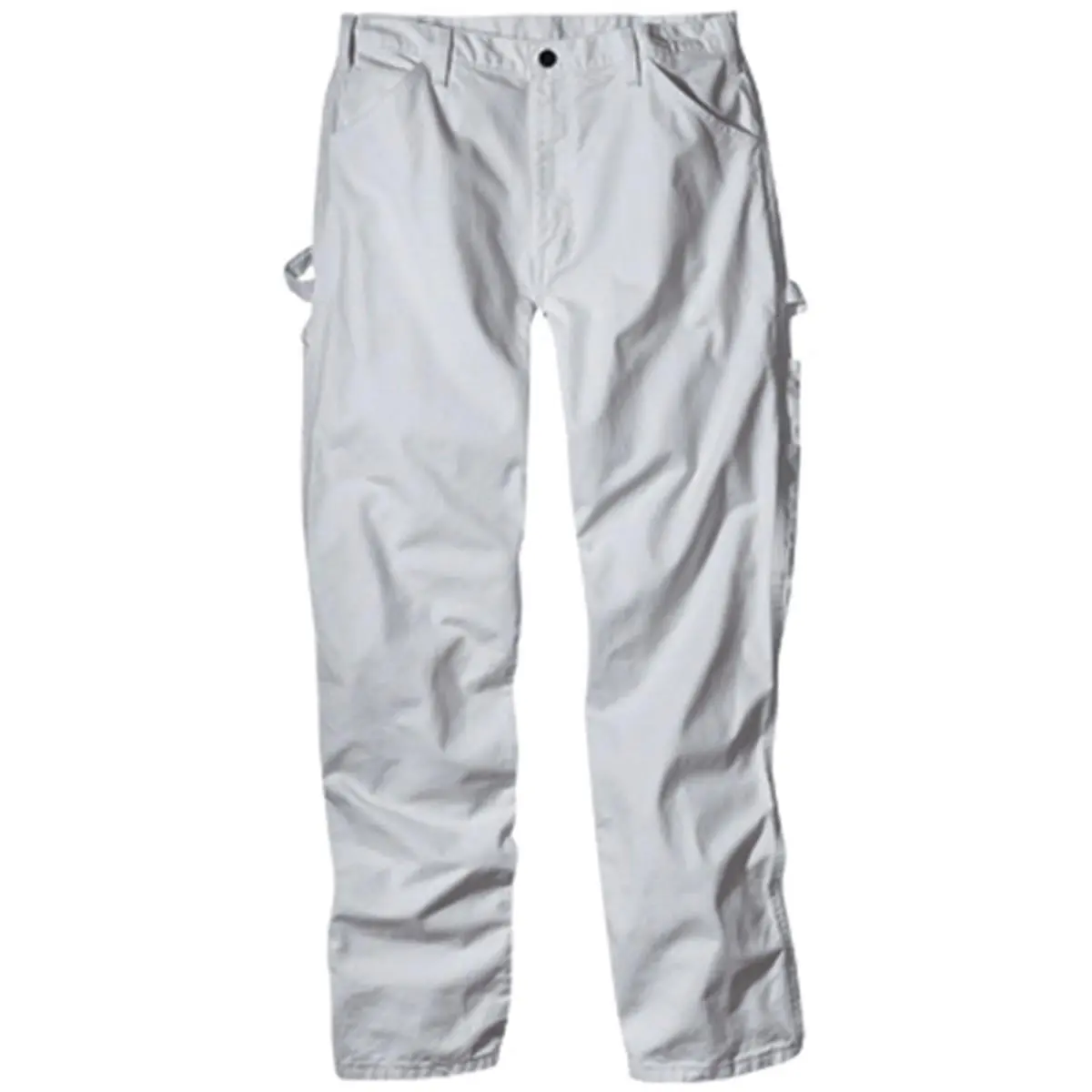 212 MAIN Men's Drill Fabric Painters Work Pants - Plain White, Tool Pockets, Hammer Loops, Triple Stitched Seams (Sports & Outdoor Coaches' & Referees' Gear), Pocket