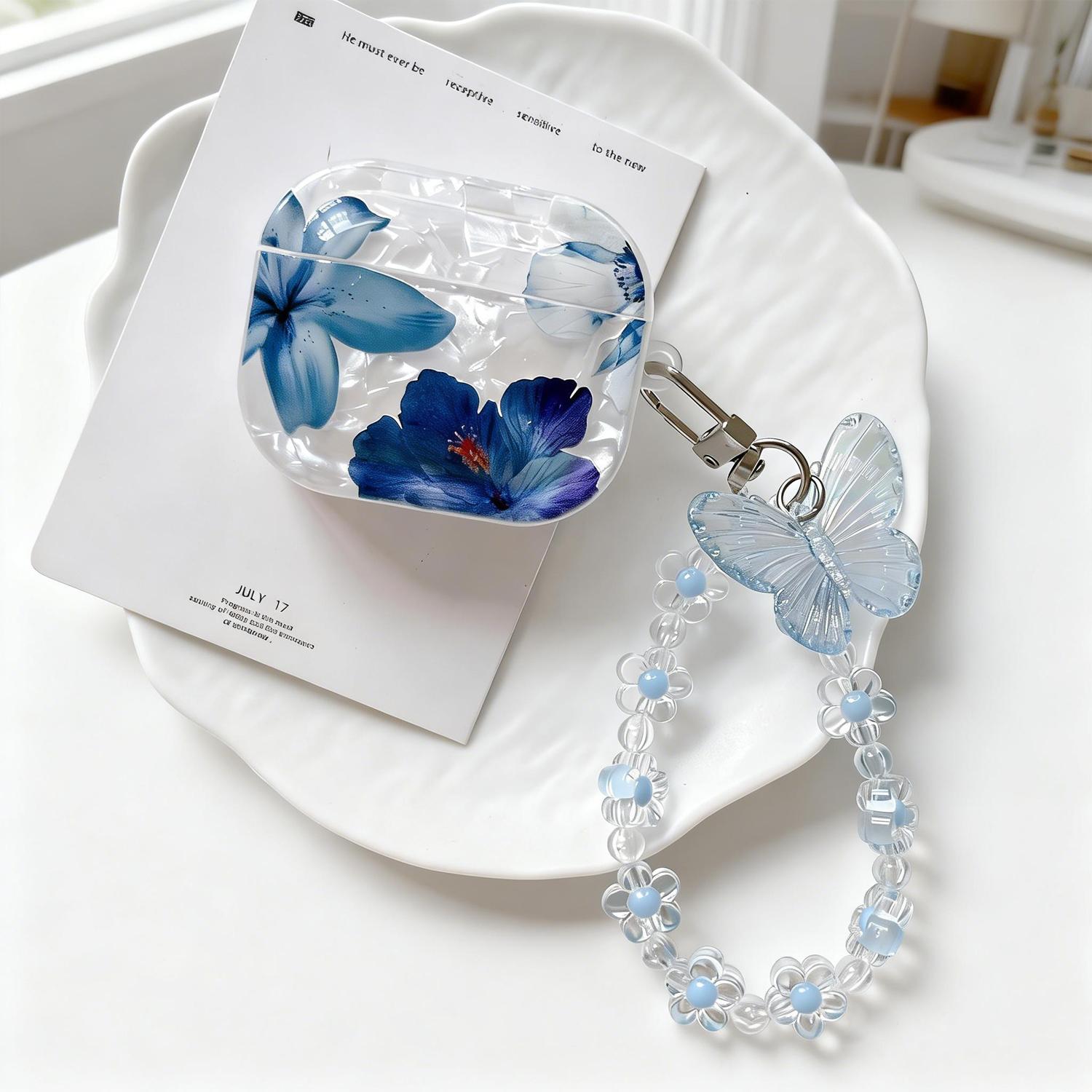 Compatible with Airpod Pro 3/2 Airpods 1/2/3/4 Case Cute White Marble TPU Protective Cover with Keychain Compatible with AirPods Pro Case for Girls Women