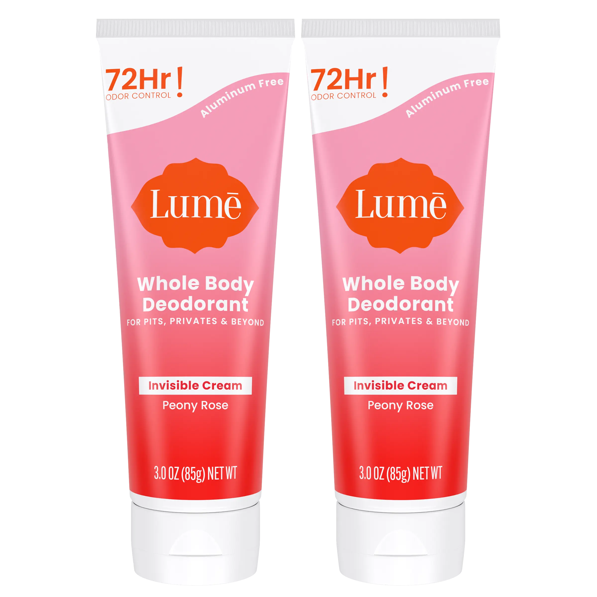 Peony Rose Cream Tube 2-Pack