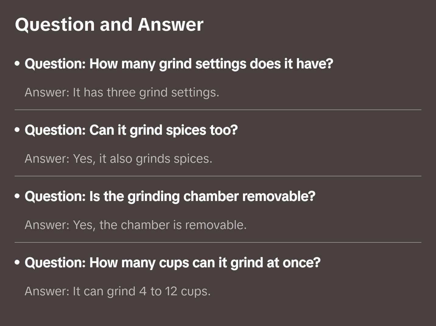 Plastic Coffee Grinder