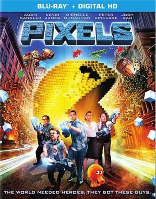 USED Book - Pixels (Blu-ray) - english