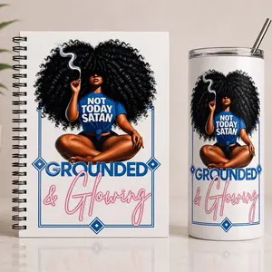 Grounded & Glowing UVDTF Sticker 5xed