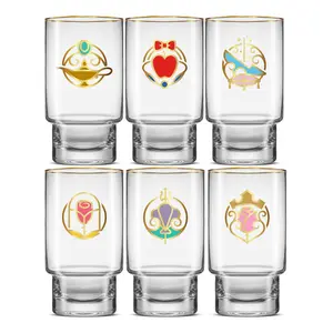 Disney Princess Iconic Tall Drinking Glasses