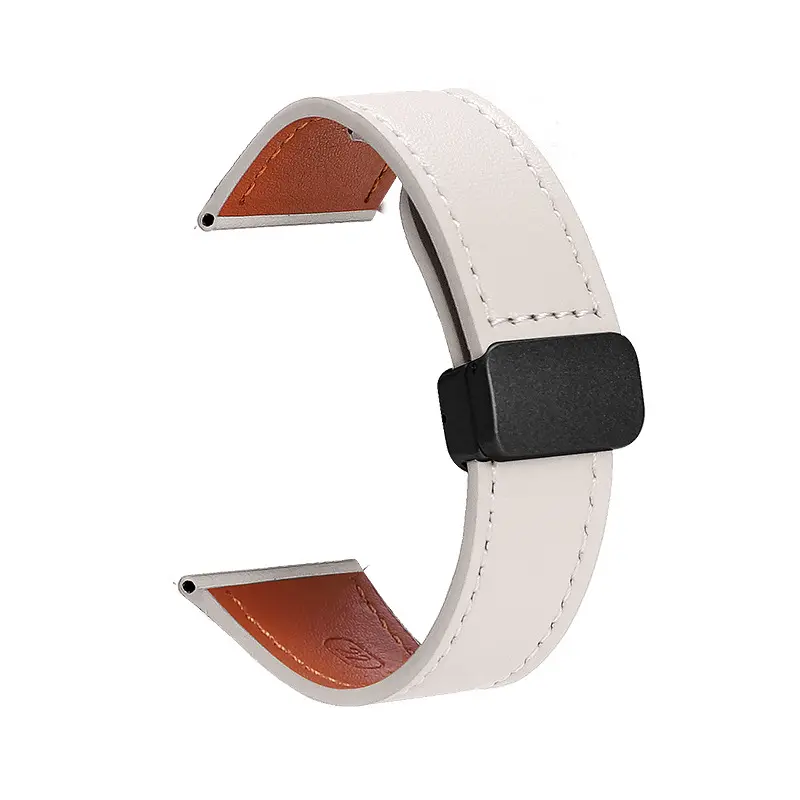 Beige-black buckle [Hermès magnetic folding clasp]