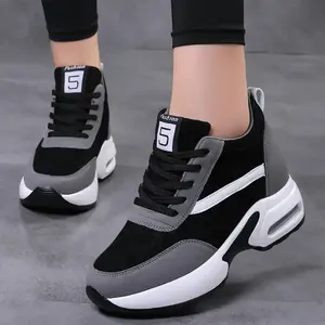 2026 Winter New Women’s Walking Shoes | Wedge Heel Air Cushion | Anti-slip & durable | Outdoor running & everyday athletic shoes