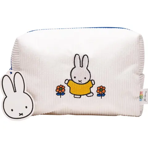 The Crème Shop Miffy Travel Bag - Makeup Bag, Perfect for On The Go Usage, Travel Makeup Bag