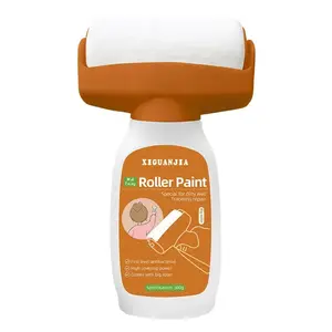 Roller Paint, Wall Renovation Paint and Brush, Damp and Mouldy Wall Renovation Tool, Eco-Friendly Water-Based Paint Odourless, White