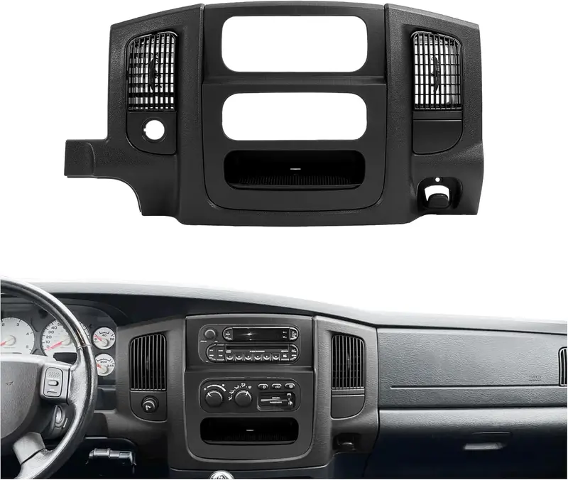 Overhead Front Map/Dome Light Cover Lens For 2002-2008 Dodge RAM 1500 2500 3500 – Clear LED Compatible