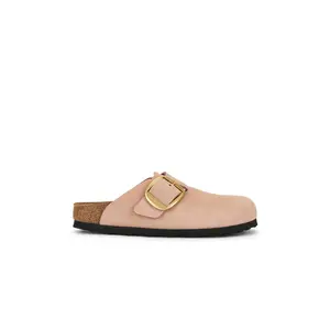 BIRKENSTOCK Boston Big Buckle Clog in Soft Pink