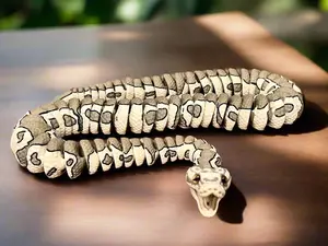 3D Printed Articulated Ball Python