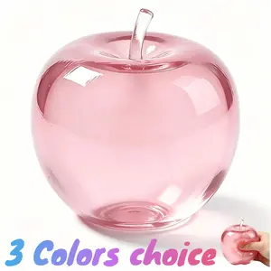 Apple Anxiety squishy toy - 3 Colors Maltose Squishy Gloss Semi-Transparent Silicone, Slow Rising Fidget Stress Ball, Cute Moldable Squeeze Sensory Toy, Easter Gift