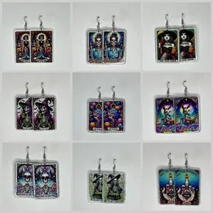 Funny Tarot 2 Earrings