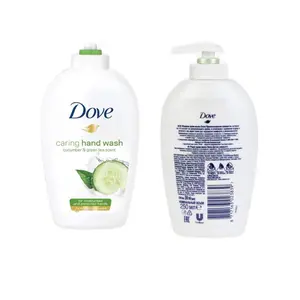 Pack of 4 Dove Caring Hand Wash, Fresh Touch Cucumber & Green Tea, 8.45 Fl Oz Cleansing Nail