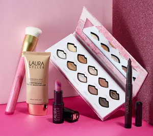 QVC 5-Piece Makeup Collection - Eye Shadow, Matte Color Cosmetic Set for Complexion, Eye & Lip Application