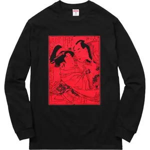 Supreme Men's Sasquatchfabrix Shunga LS Tee Black, from StockX
