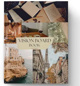 Vision Board Book with 1000+ Images – Scrapbook Supplies, Crafts for Adults, Clip Board, Junk Journal Supplies, Journaling Supplies, Board Books, Scrapbooking Supplies, Art Kit
