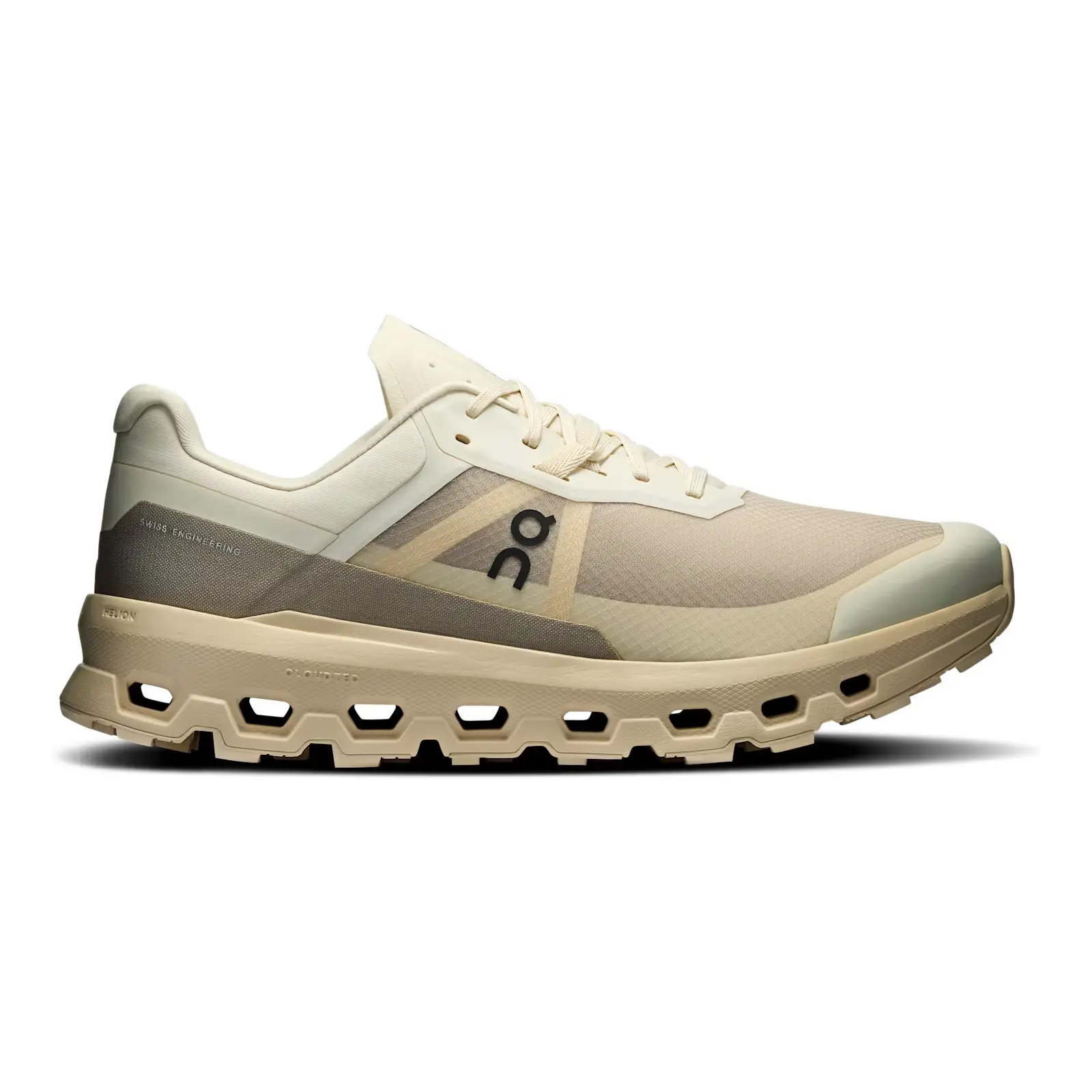 On Running Cloudvista 2 Cream Desert Mens Sneaker - Authentic Comfortable Hiking Sports Athletic Trainer Beige Cloud White Chunky Walking Shoe fashion sneaker tiktokshopspringglowup sneaker girl