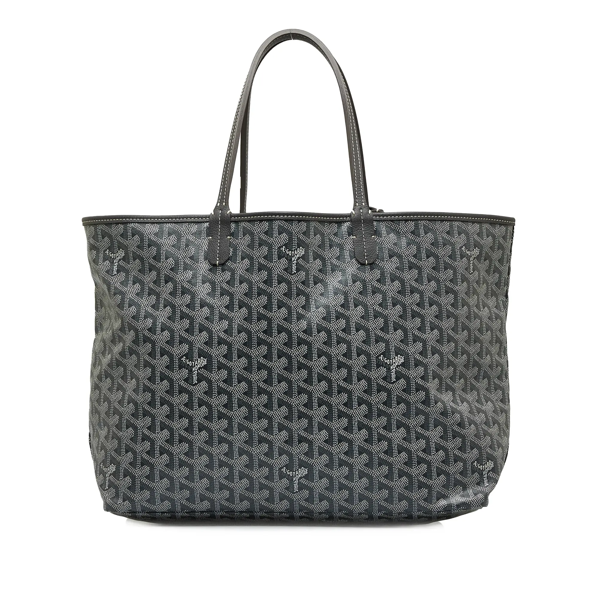 Pre-owned Goyard Canvas Tote Bags Goyardine Saint Louis PM