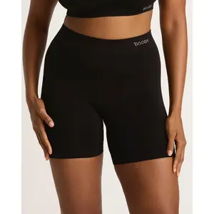 Seamfree Undershorts with Pocket 6" - Black