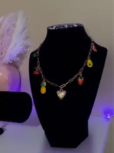 Beautiful Adjustable Fruits Necklace - Elegant Design for Versatile Wear, Adjustable Clasp for Versatile Fit