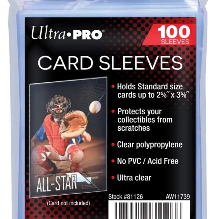 Ultra PRO Penny Sleeves  Standard Size Card Sleeves  100 Count - TikTok  Shop