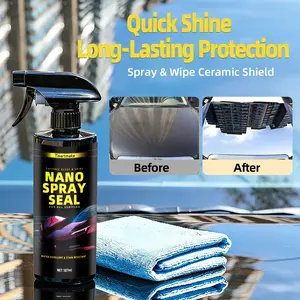 507ML Nanocrystal Coating Liquid Polisher, Car Paint Protection Agent, Waterproof and Anti-Dirty, Automotive Gloss Enhancer, Nano Coating Spray For Cars