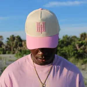 Pink HisImage Logo Hat