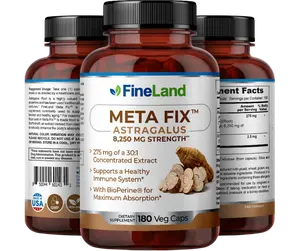 FineLand META FIX 275 mg of a 30:1 Concentrated Extract, Supports a Healthy Immune System, With BioPerineR for Maximum Absorption Healthcare Capsule