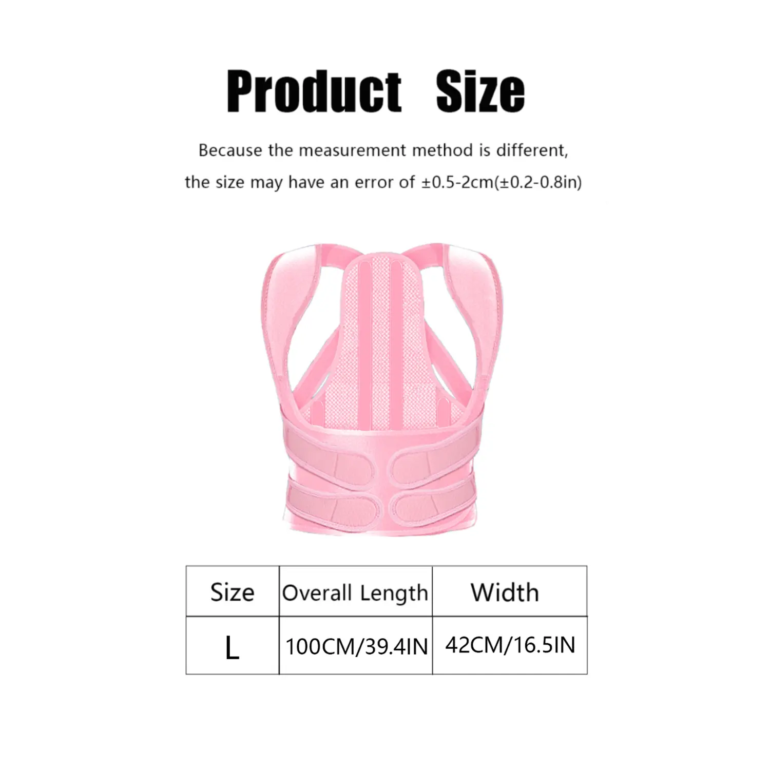 L-Pink(Pack of 1)