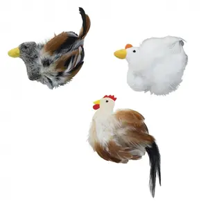 212 MAIN Ethical Assorted Cat Feather Bird Toys - Interactive, Plush Feathers Play Toys for Feline Playtime