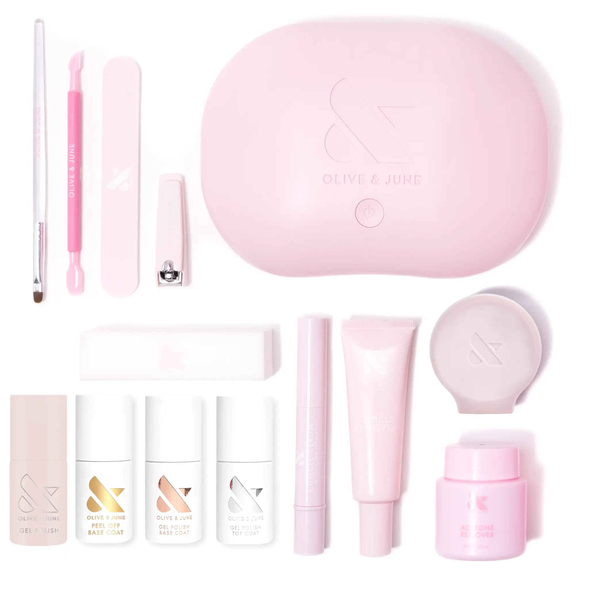 CCT Gel System - Everything you need for a Sheer Pink Gel Mani