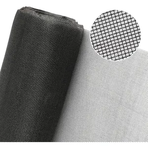 Window Screen Mesh, Screen Roll, Screening Roll, Window Mesh, Screening Repair for Door,, Lanai, Porch, Pet, Insect,, Fiberglass, Black, 36 Inch x 100 FT