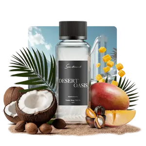 Desert Oasis Fragrance Oil - Tropical Coconut & Mango Scented Oil for Diffuser - Long Lasting Aroma for Home Spa & Resort Like Environments