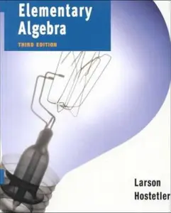 USED-Elementary Algebra by Ron Larson (Hardcover)