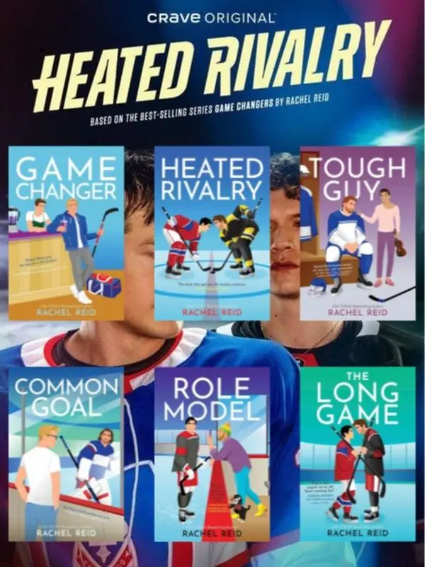 Game Changers Series by Rachel Reid – Complete 6-Book Paperback Set, Hockey Romance Book Bundle for BookTok Readers