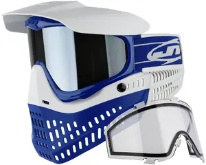 JT Proflex Mask - SE Cobalt Goggle - w/Clear & Chrome Thermal Lens