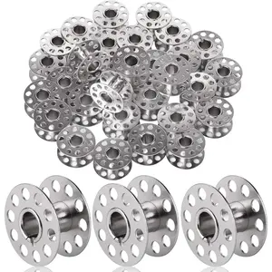 Universal Metal Bobbins for Sewing Machines - Compatible with Brother and Singer Models, Sewing Machine Accessories