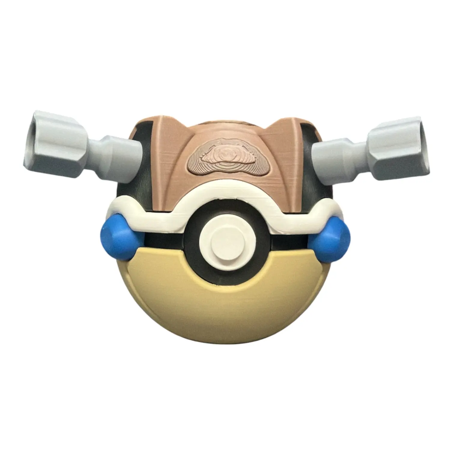 Blastoise Clone Poke Ball - Inspired 3D Printed Collectible