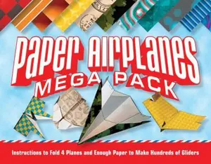 Paper Airplanes Mega Pack: Instructions to Fold 4 Planes and Enough Paper to Make Hundreds of Gliders by Norman Schmidt (Paperback) - Used