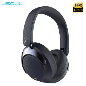JSOUL Active Noise Cancelling Headphones Hi-Res Audio 70H Playtime Spatial Audio Swipe Control Custom EQ Immersive Sound for Study Travel TikTok Viral Tech Gift 2026