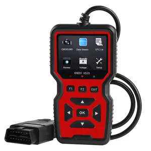 2026 New Upgraded OBD2 Scanner | Automotive Diagnostic Tool. Supports checking engine malfunction lights, clearing trouble codes, real-time data streaming, I/M readiness indicator, vehicle information access and voltage testing.
