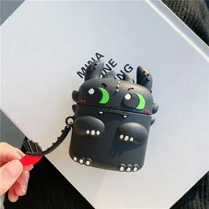 Dragon For Airpods 1 2 3 4 Pro Pro 2 Pro 3 Cute Silicone Earphone Case Accessories Cover