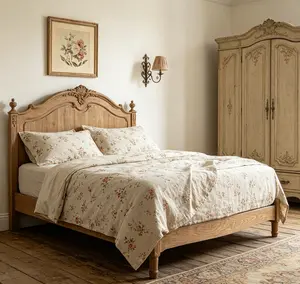 Luxury French Flax Linen Sheet Set – High-Quality Farmhouse Bedding, Naturally Breathable & Soft Durable Linen, 4-Piece Set