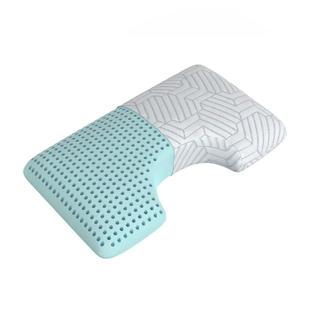Bella Ice Curve pillow (Blue)