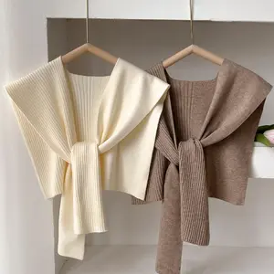 Minimalist Solid Color/Stripe Pattern Shawl, Casual Versatile Shawl for Women, Fashionable Accessories for Daily Wear, Trendy All-match & Exquisite Shawl for Birthday Gift, Scarf