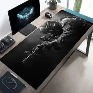 Tactical Shooter Soldier Mouse Pad | FPS Gaming Desk Mat | Oversized Non-Slip for Gamers & Military Enthusiasts | Realistic Tactical Aesthetic | Perfect for Gaming Setup & Desk Decor#FYP #FPSGaming #TacticalStyle #GamingMat