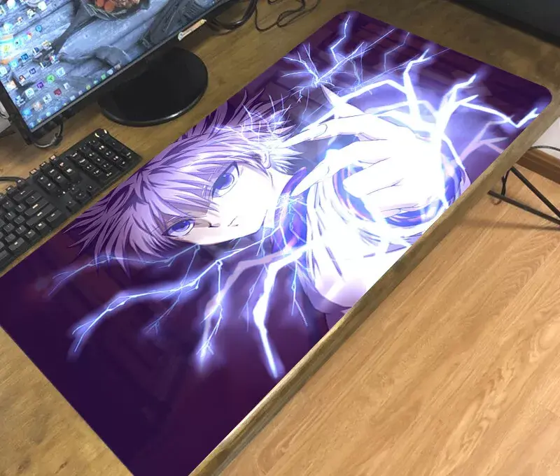Hunter x Hunter Killua Zoldyck Anime Mouse Pad Large Game Playmat Keyboard Mat