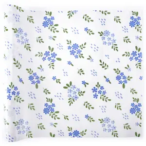 12" W x 120" L Floral Drawer and Shelf Liner for Cabinets, Non-Adhesive Strong Grip Non-Slip Flower Shelf Cabinet Kitchen Shelf Liners for Kitchen Cabinets